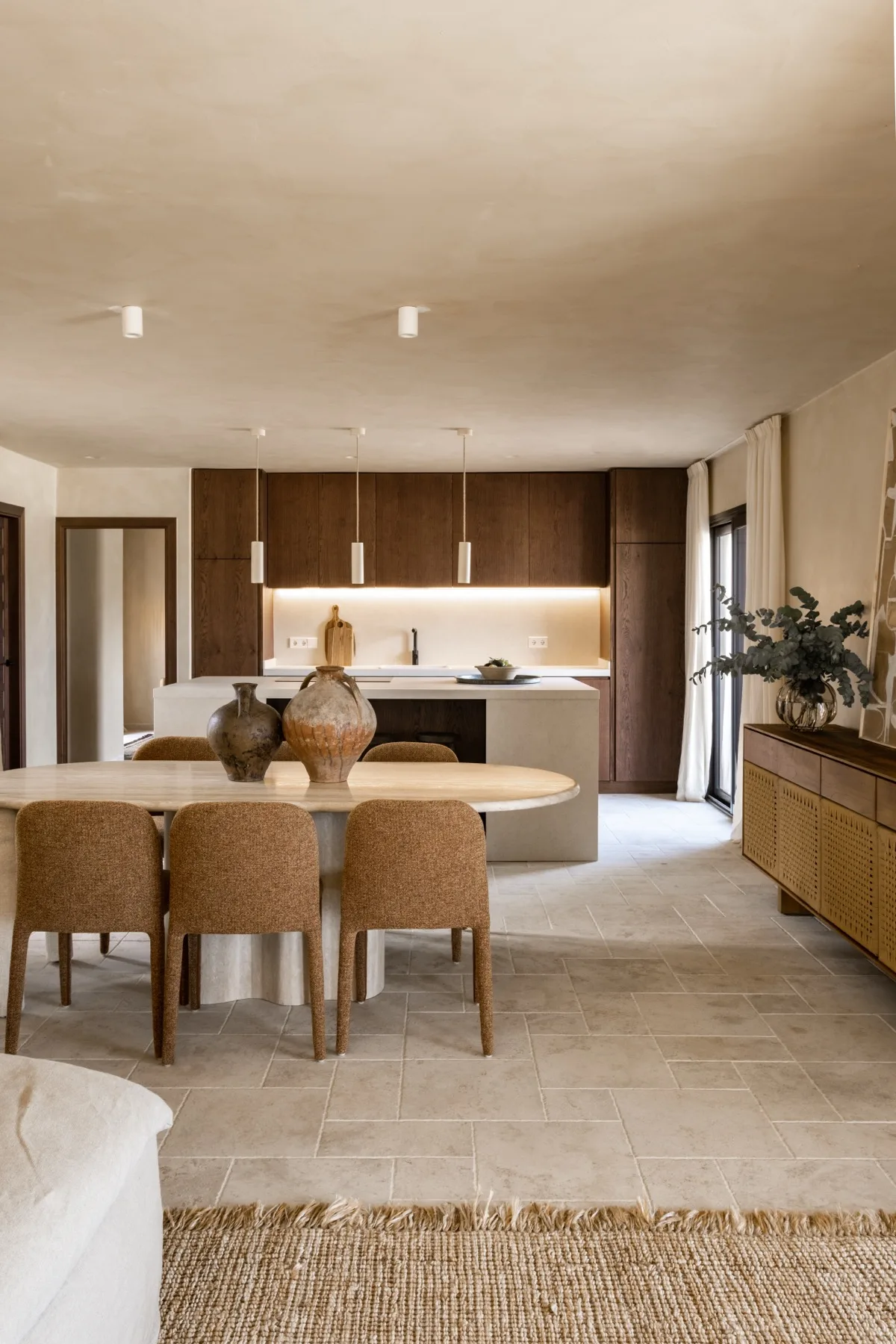 Arenys open-plan living dining