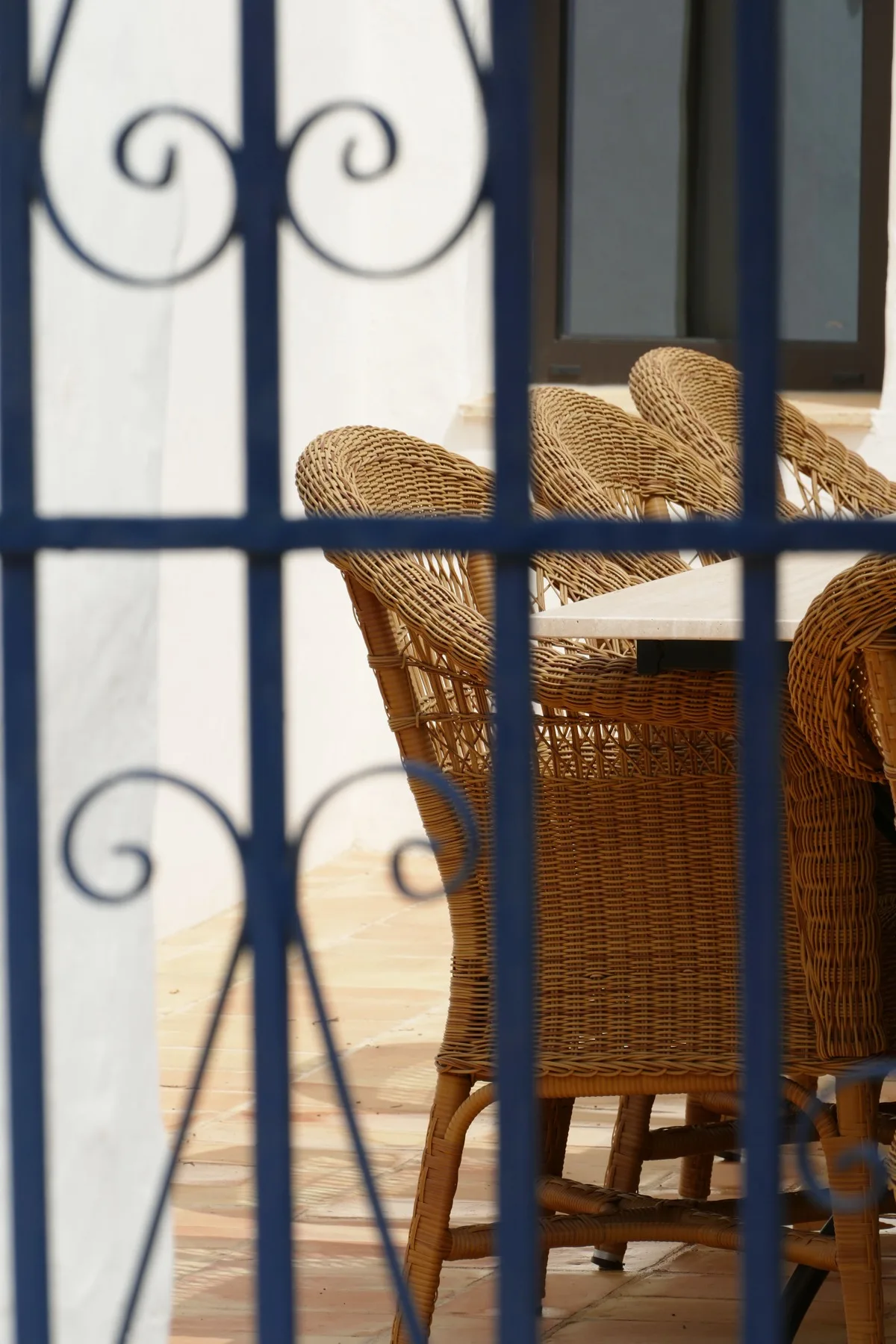 Ca La Masia wicker chairs