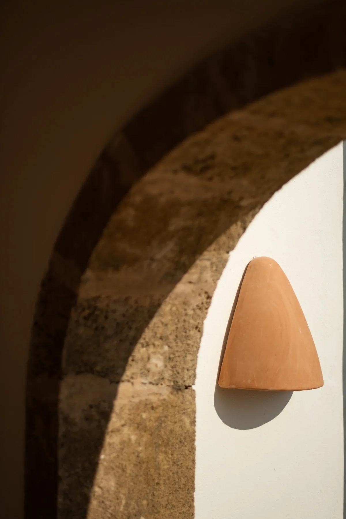 Casa Valls stone arch sconce