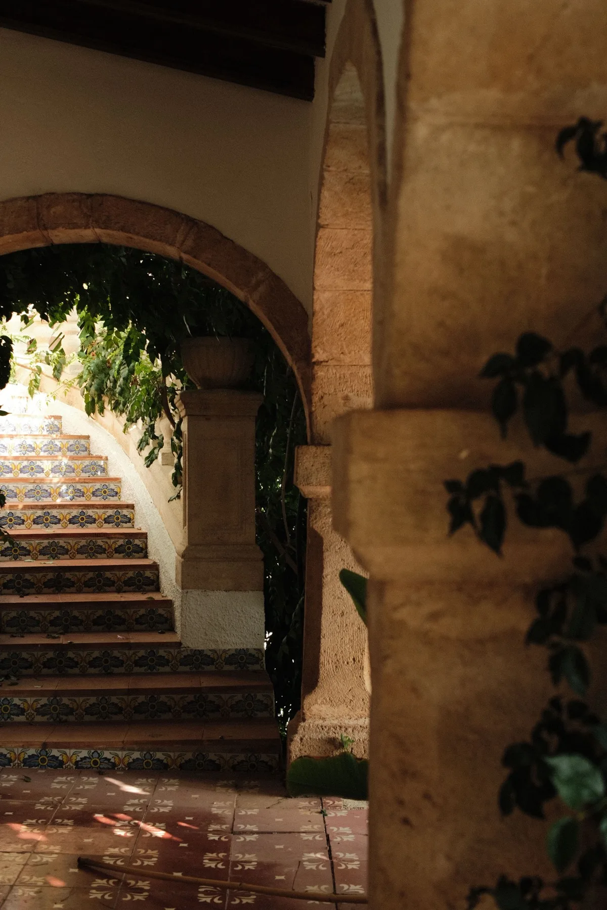Riu Rau stone staircase